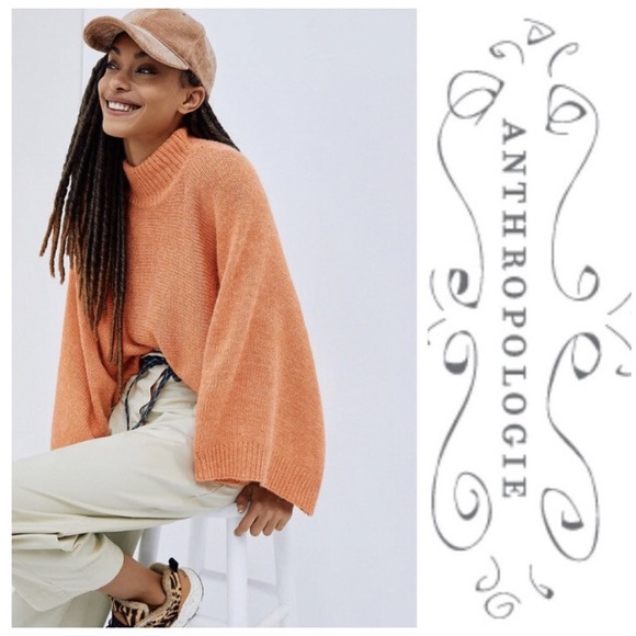 NWT Anthropologie Bishop + Young OLIVIA CROPPED
PONCHO SWEATER XS - Picture 1 of 4